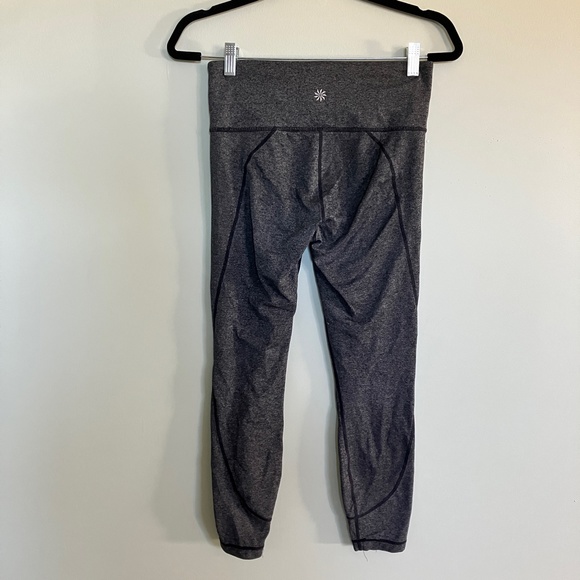 Athleta salutation 7/8 gray leggings size small - Picture 2 of 8